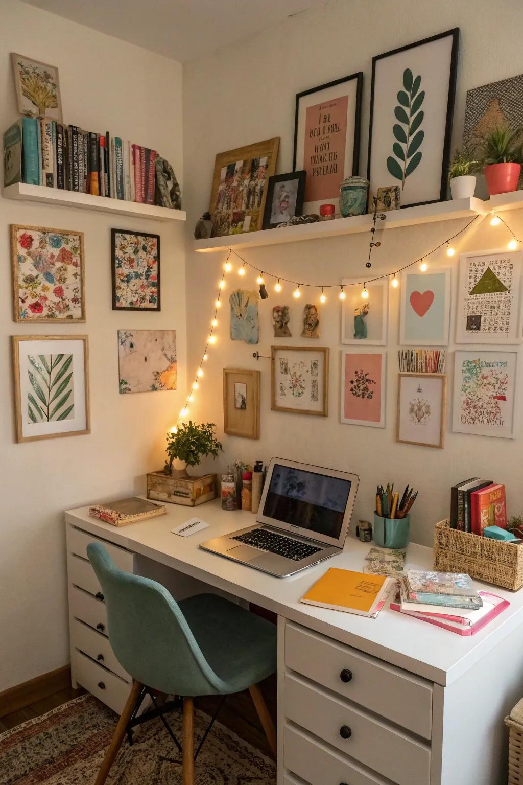 Make your office a true reflection of you with personalized decor touches.