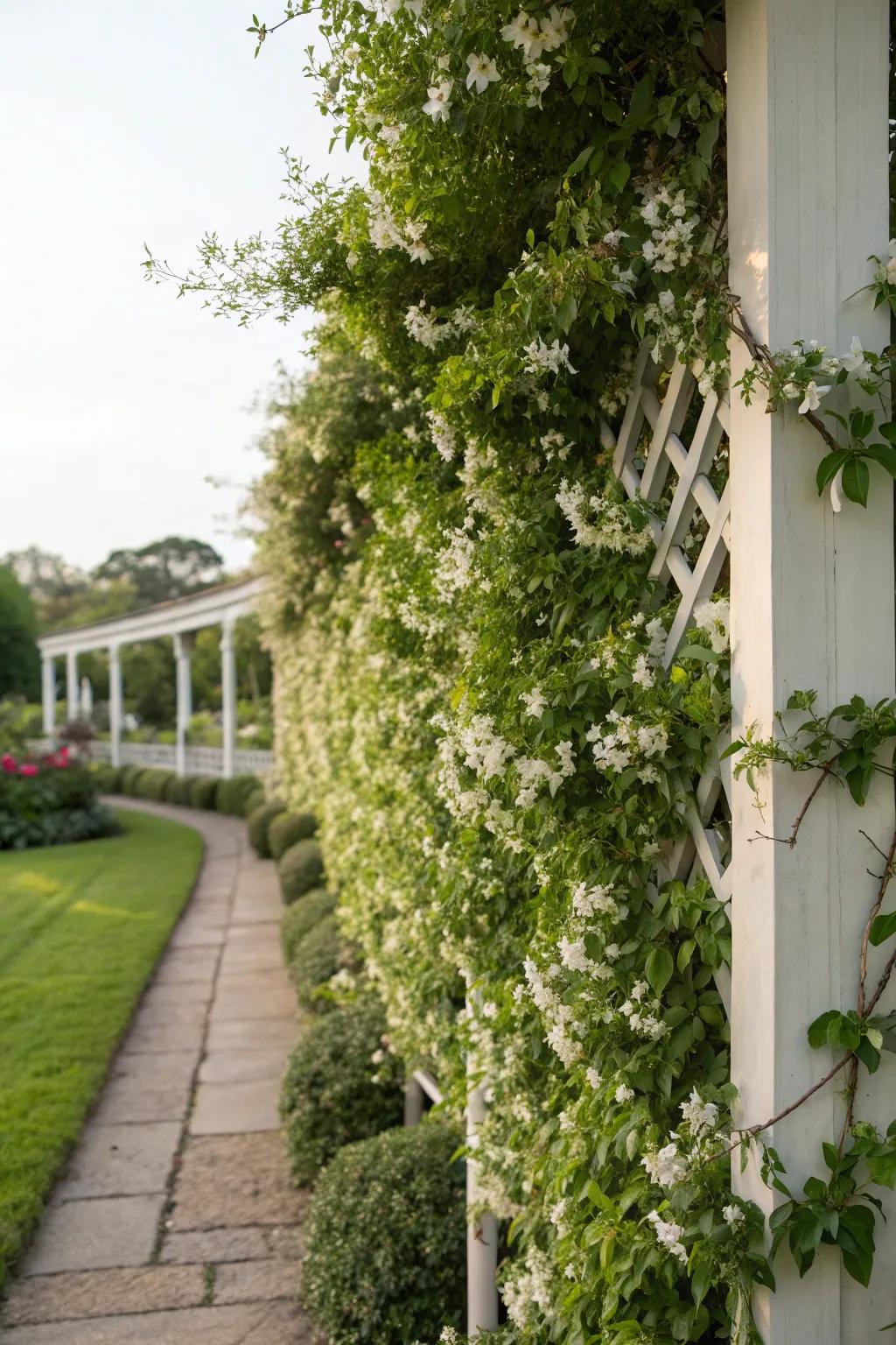 Realize peak opulence with profuse star creeper growth.