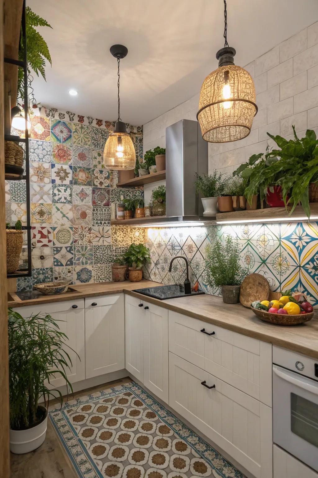 Personalize your kitchen with decorative touches that reflect your style.