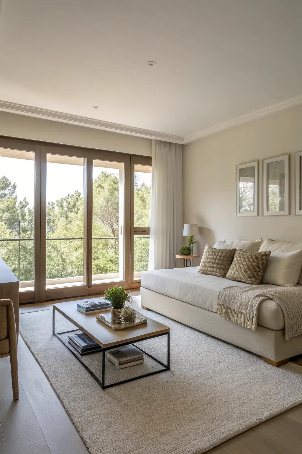 Minimalist design embraces simplicity and function.