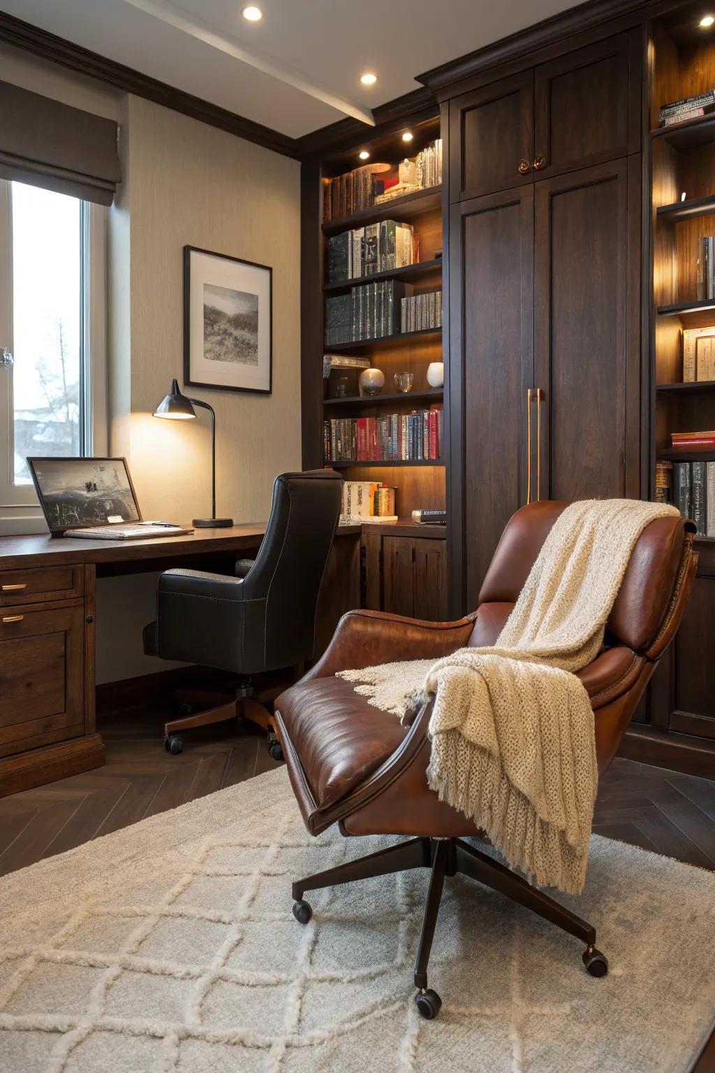 Comfortable seating is essential for a high-performing work setting.