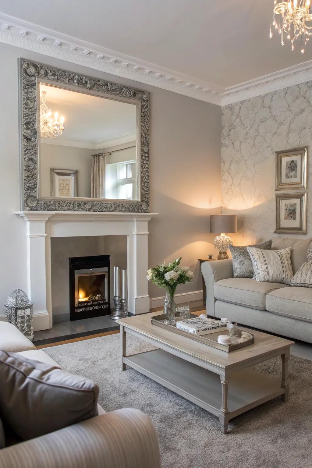 Reflectors maximize light and space.