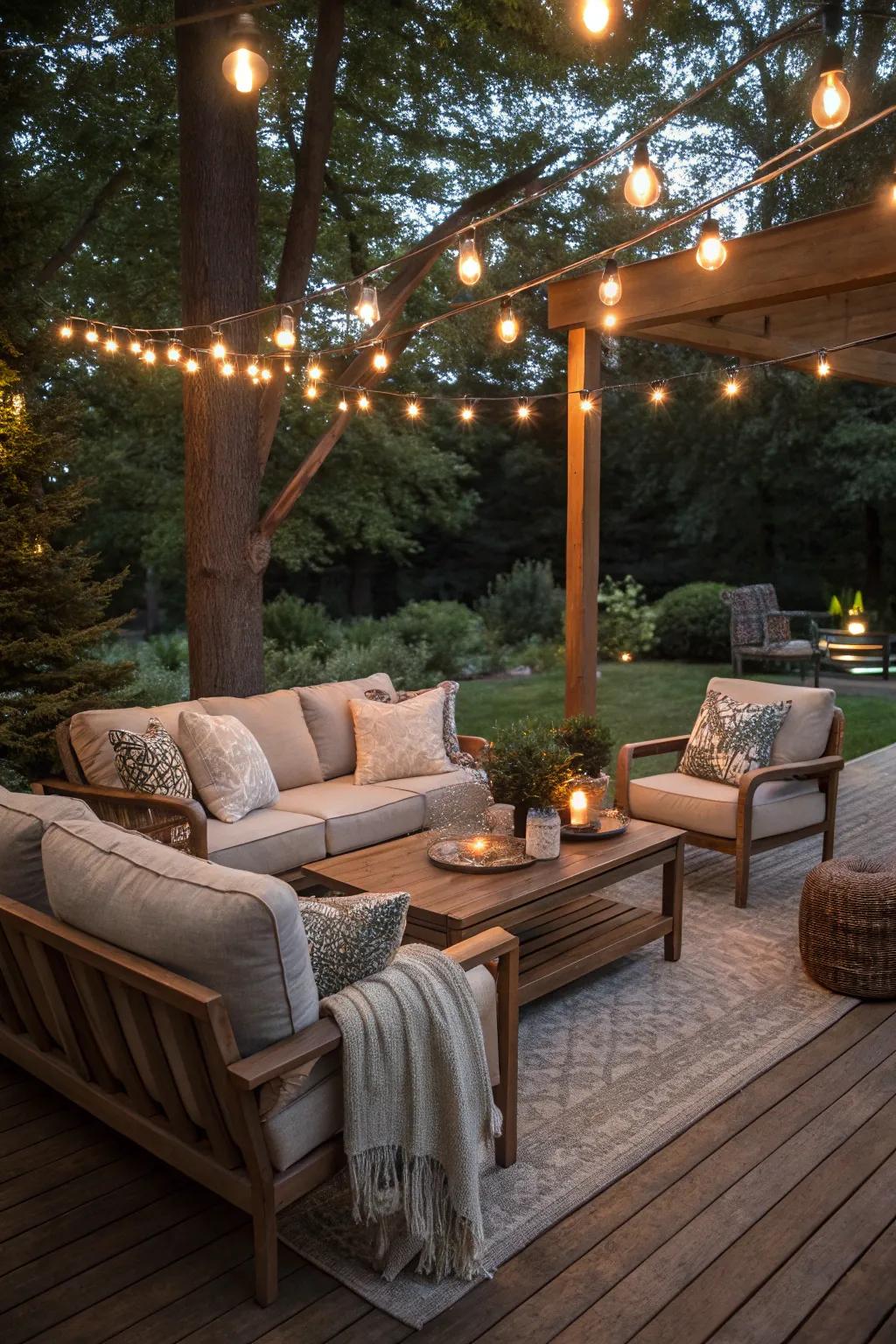 Outdoor living spaces extend your home into nature.