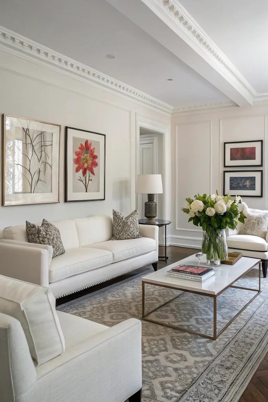 Subtle decor elements that add understated elegance.