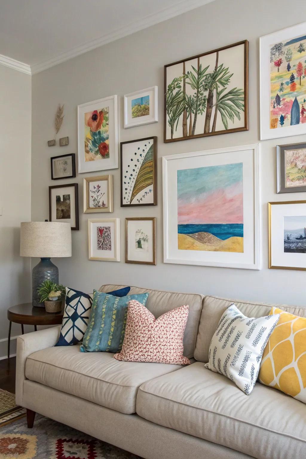 Themed collections tell a story through your art.