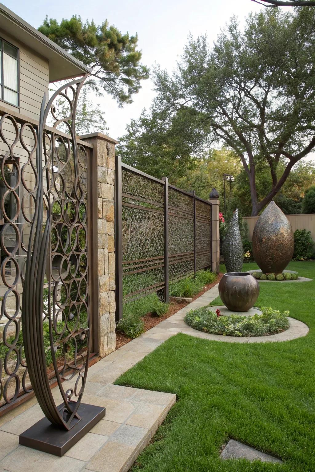 Iron walls have the potential to be both secure and creatively uplifting.