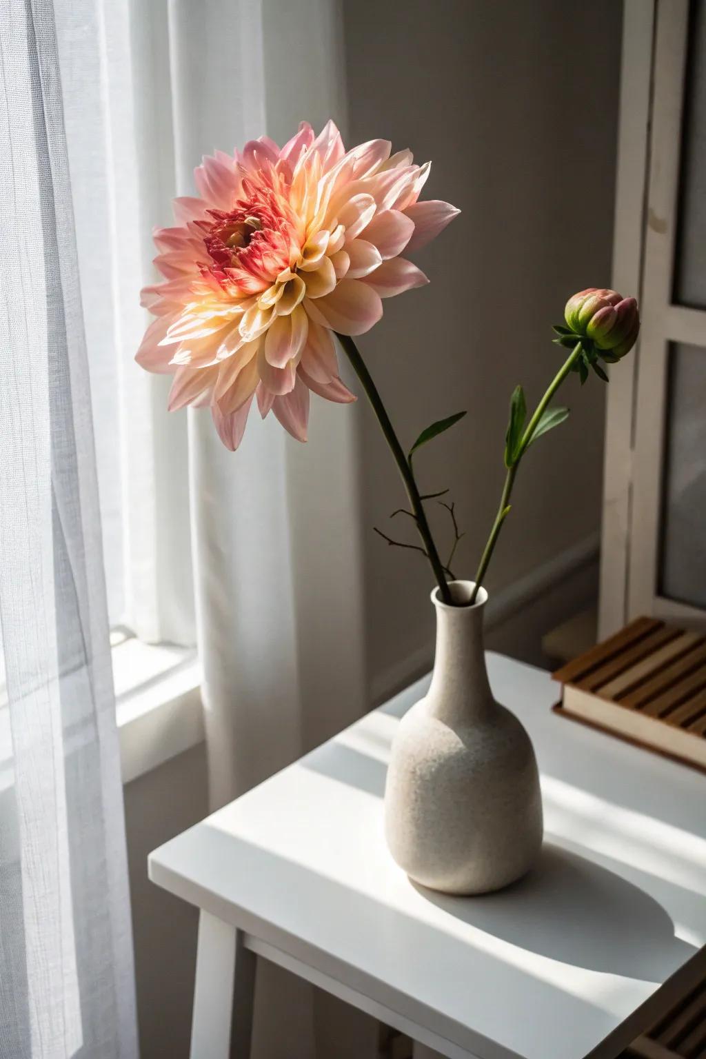 A single bloom can have a powerful impact on decor.