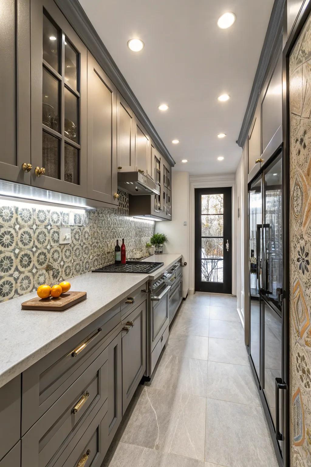 Finishes can saturate your kitchen with personal style.