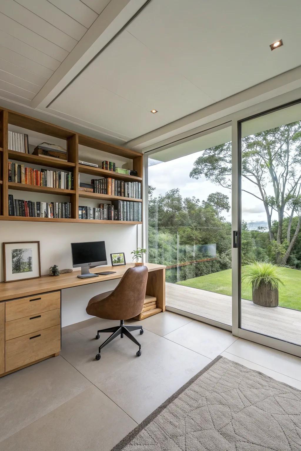 An open layout encourages comfort and freedom of movement.