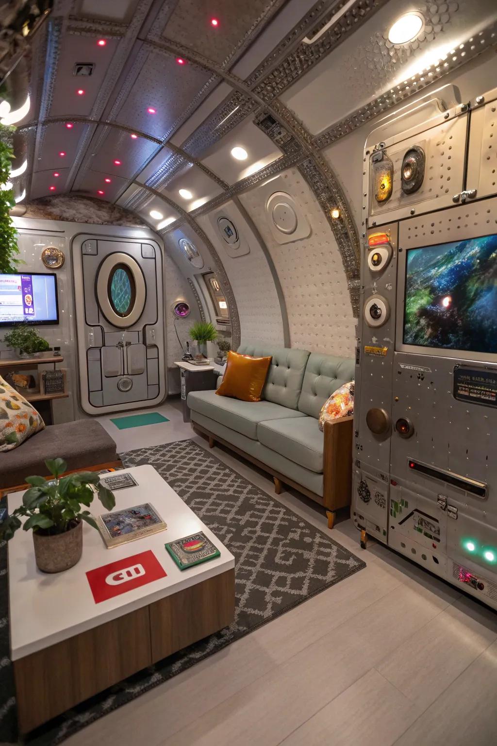 An advanced space emboldens an out-of-the-box mentality.