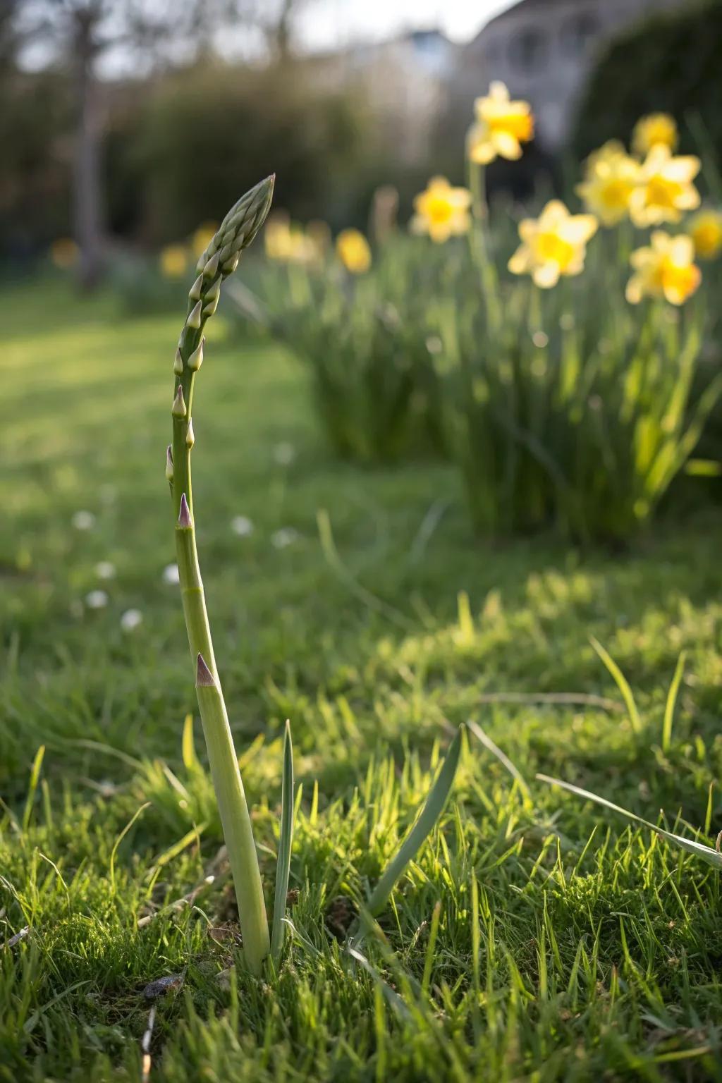 Discover the art of blending edible elegance into your lawn.