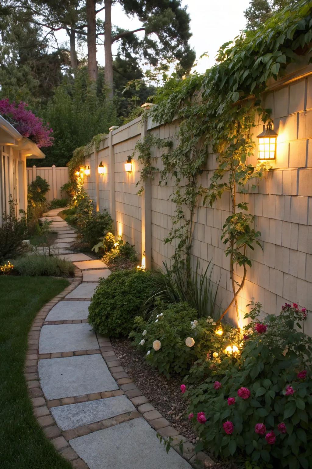 Atmospheric illumination transforms open-air environments.