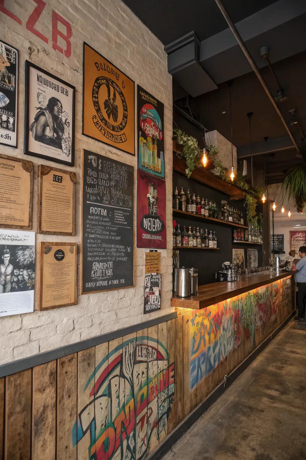 Eclectic themes offer a versatile and dynamic atmosphere.