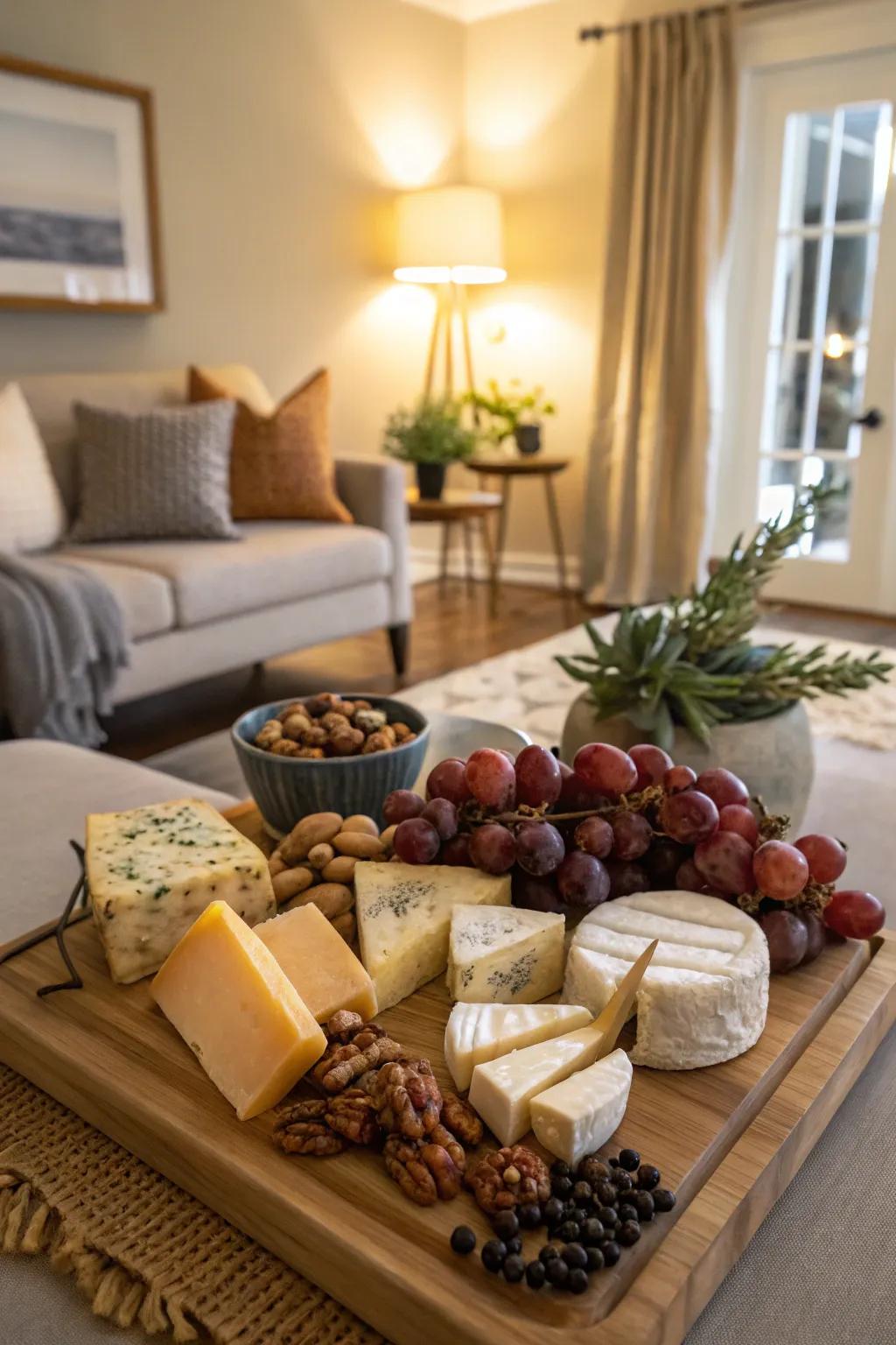 Elevate any event with an artisan cheese board.