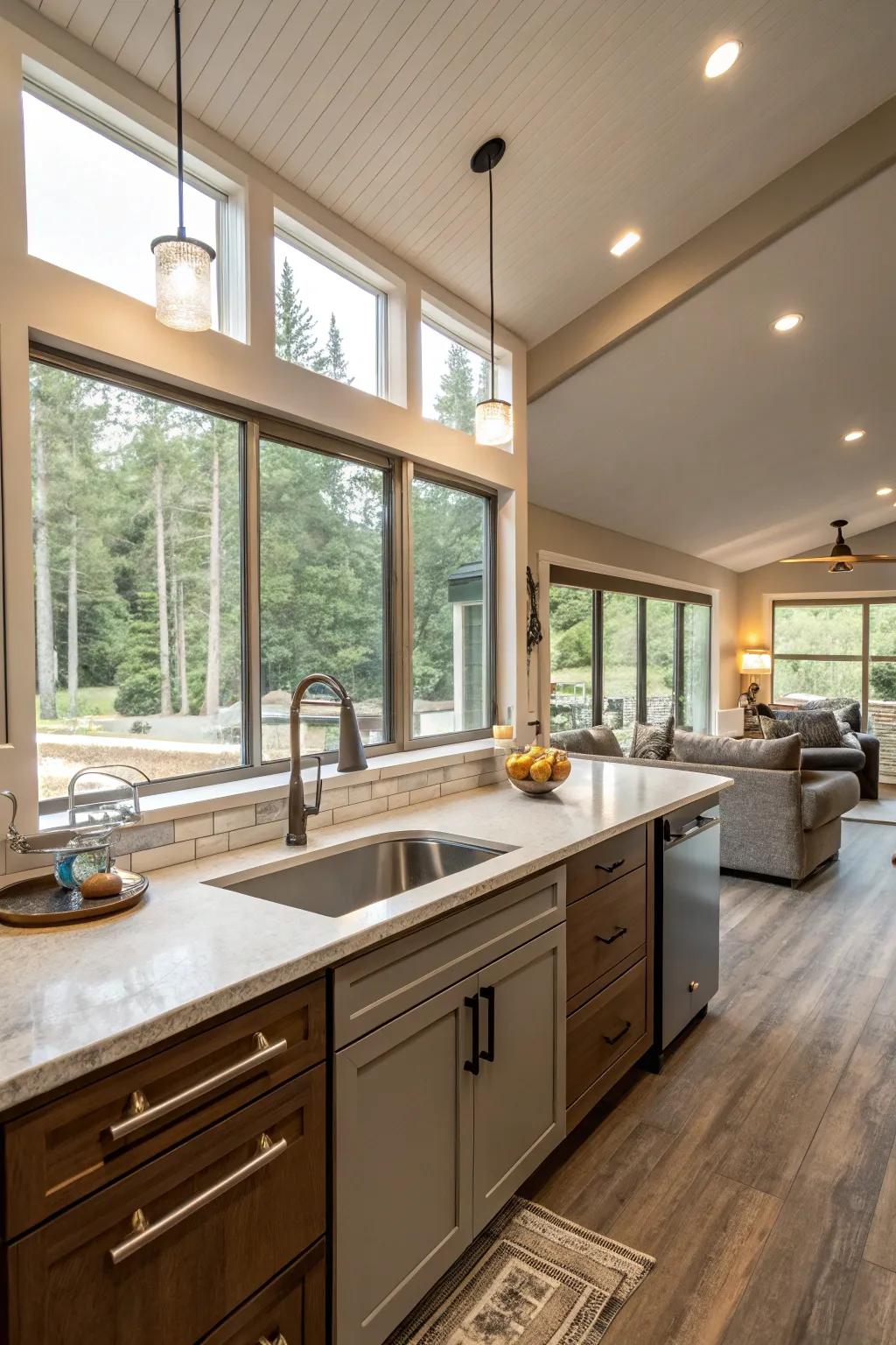 New worktops can revolutionize your kitchen area.