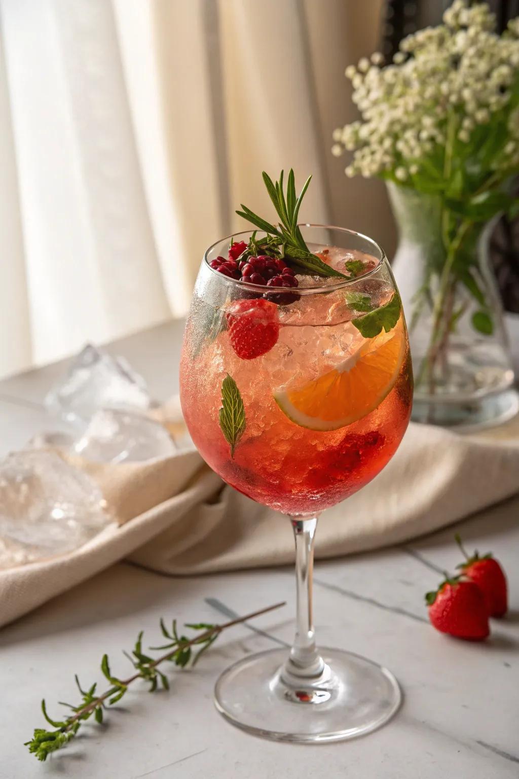 A hallmark cocktail that extends a personalized and memorable experience for attendees.