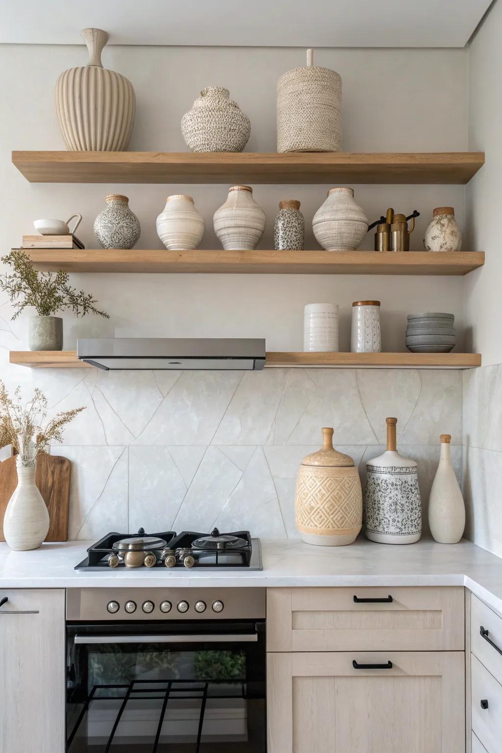 Elevate your kitchen with elegant vessels that blend minimalist design and Boho charm.