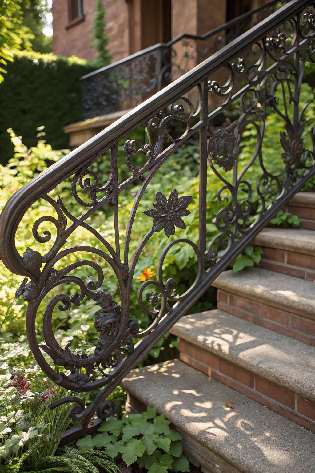 Timeless Craftsmanship: Elevate Your Garden with Wrought Iron Elegance
