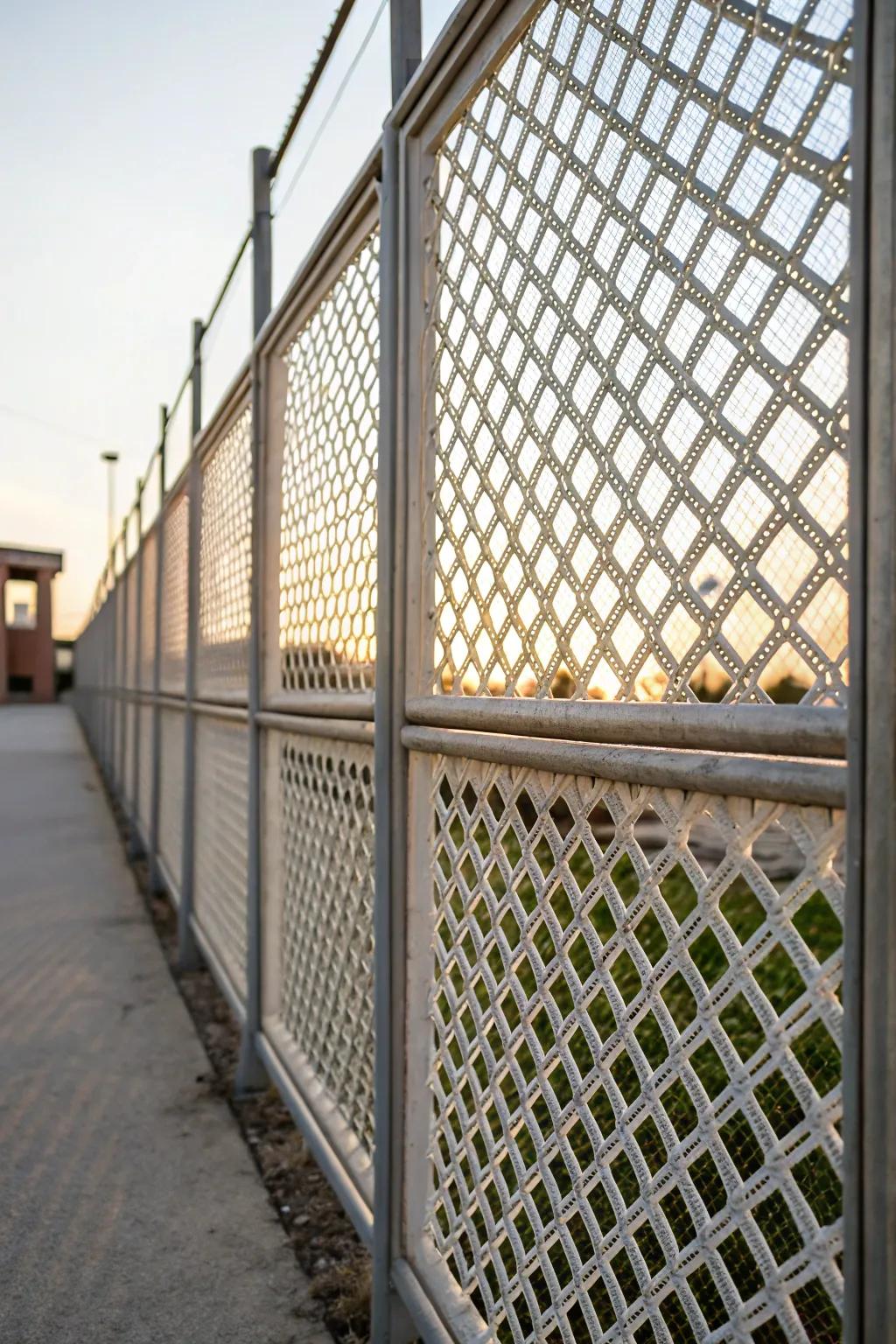 Lattice panels add elegance and airiness.