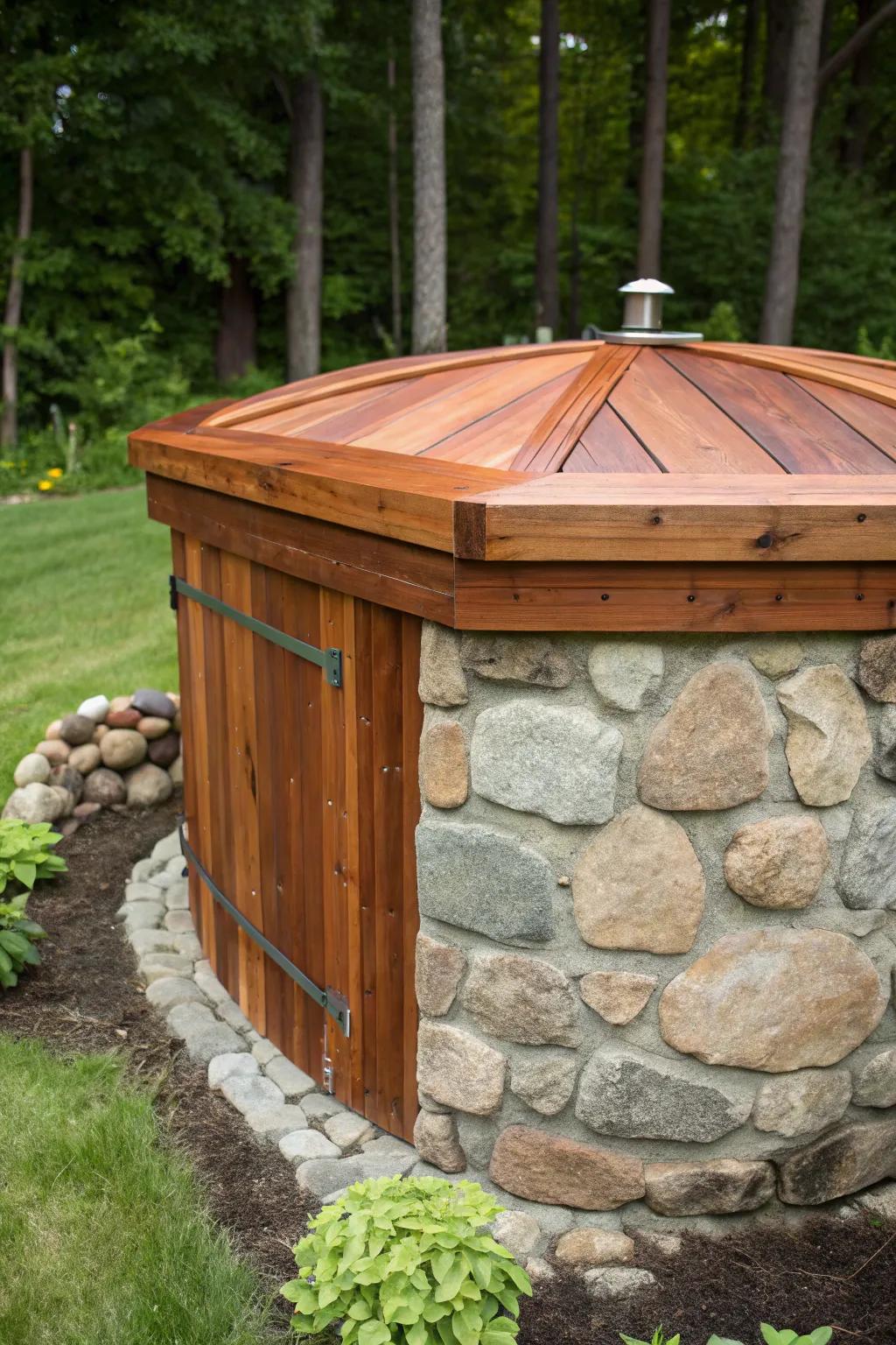 Elevate your garden's design with rustic charm and eco-friendly elegance.