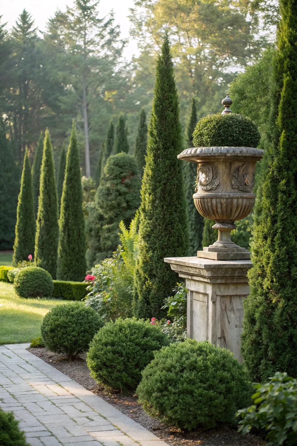 Arborvitae turn your garden features into standout focal points.