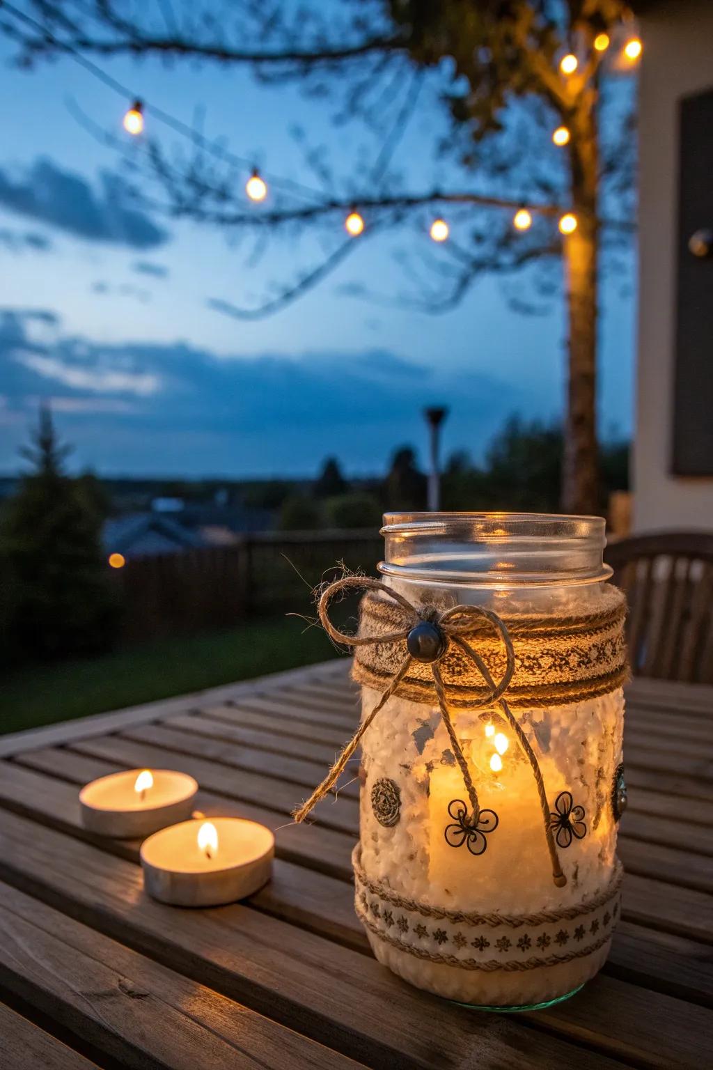 Illuminate your patio with handcrafted elegance: DIY Lantern Magic