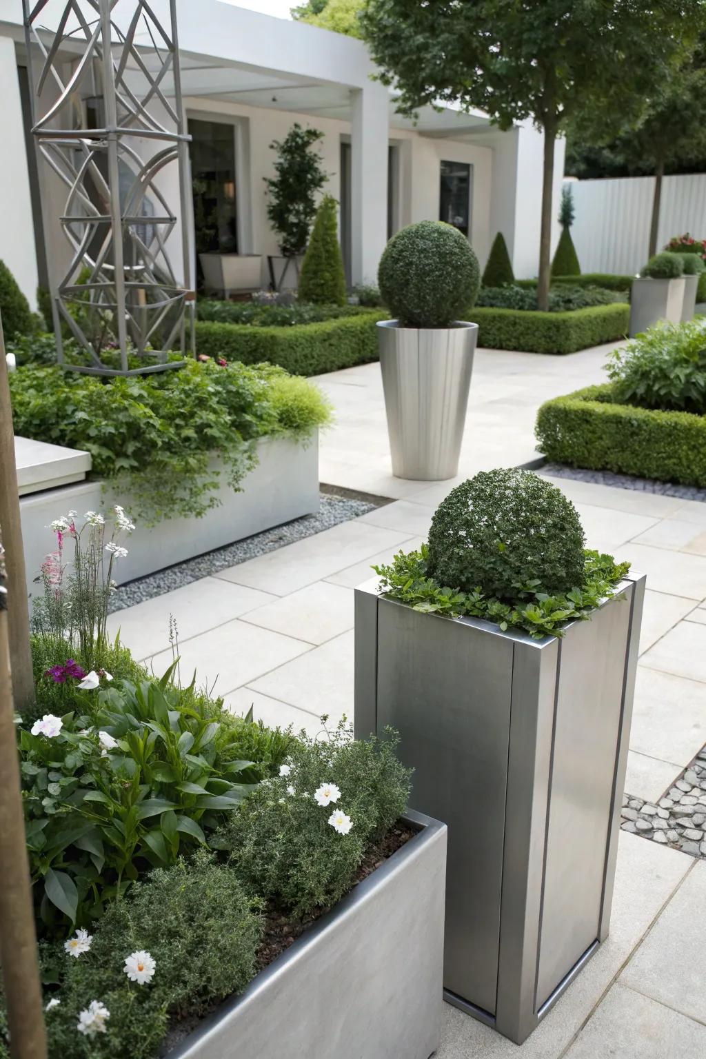 Modern design with sleek lines requires little maintenance.