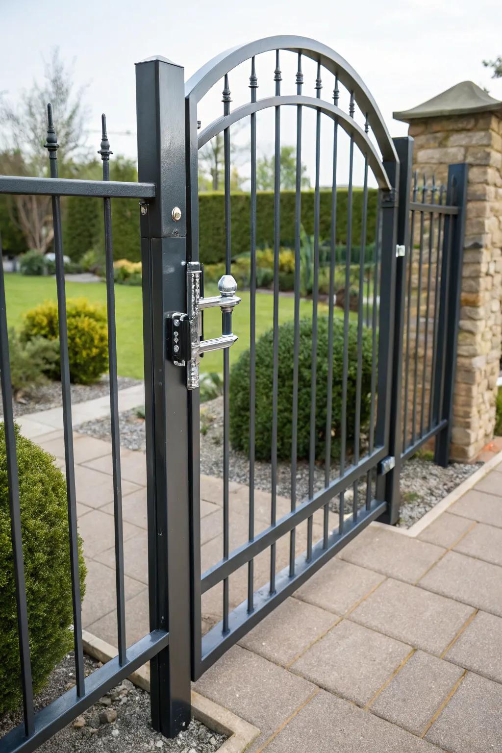 Secure doors afford safety whilst upholding style.