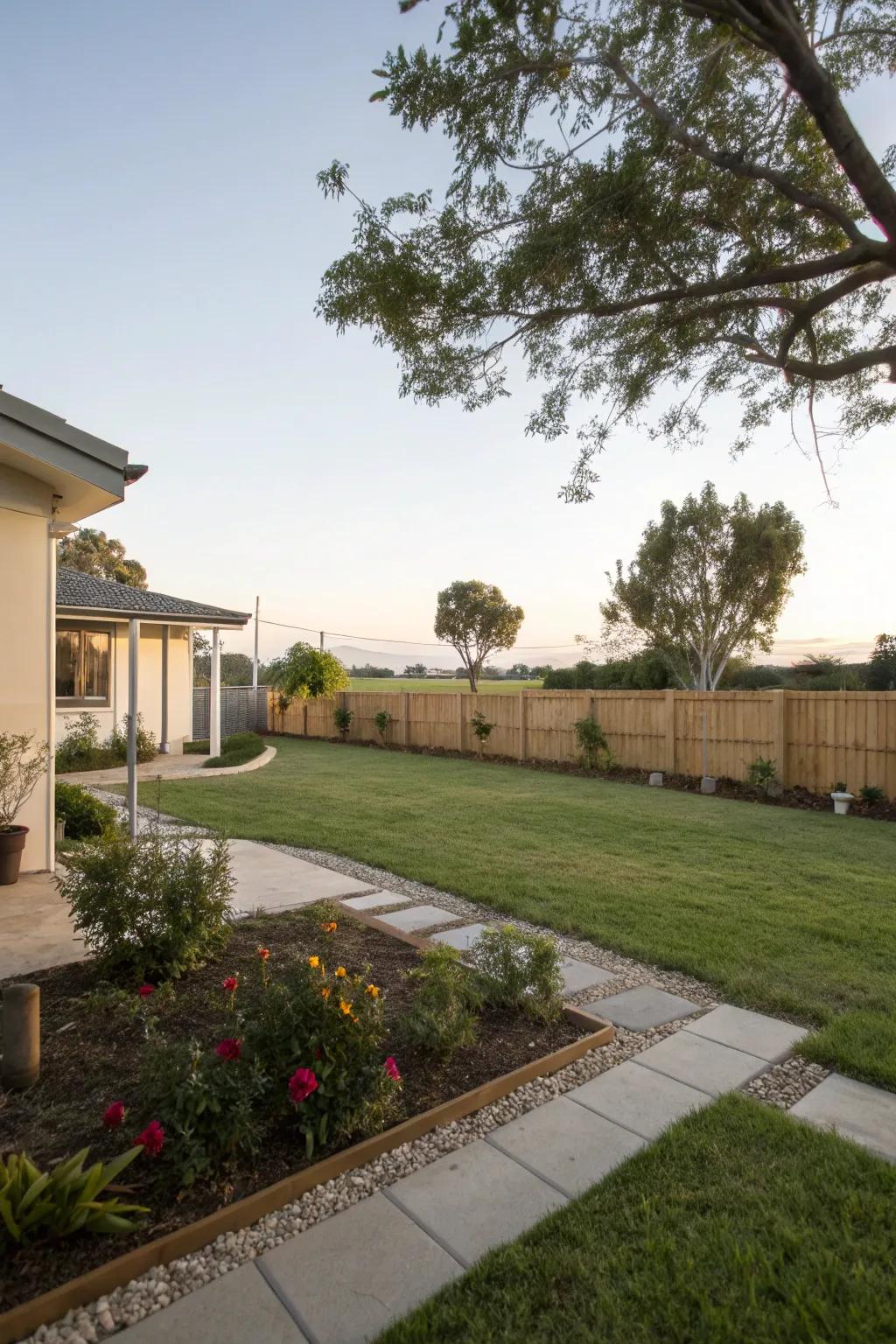 Open spaces provide a calming and uncluttered atmosphere.