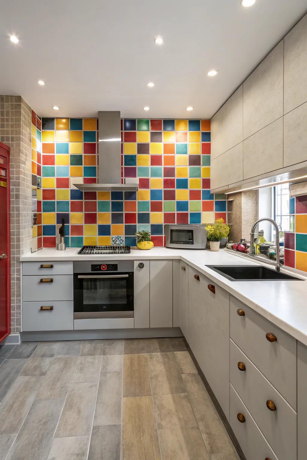 Bold colors add vibrancy and personality.