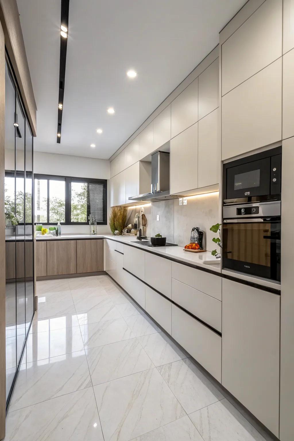 Achieve a stylish and refined appearance by using satin coatings.