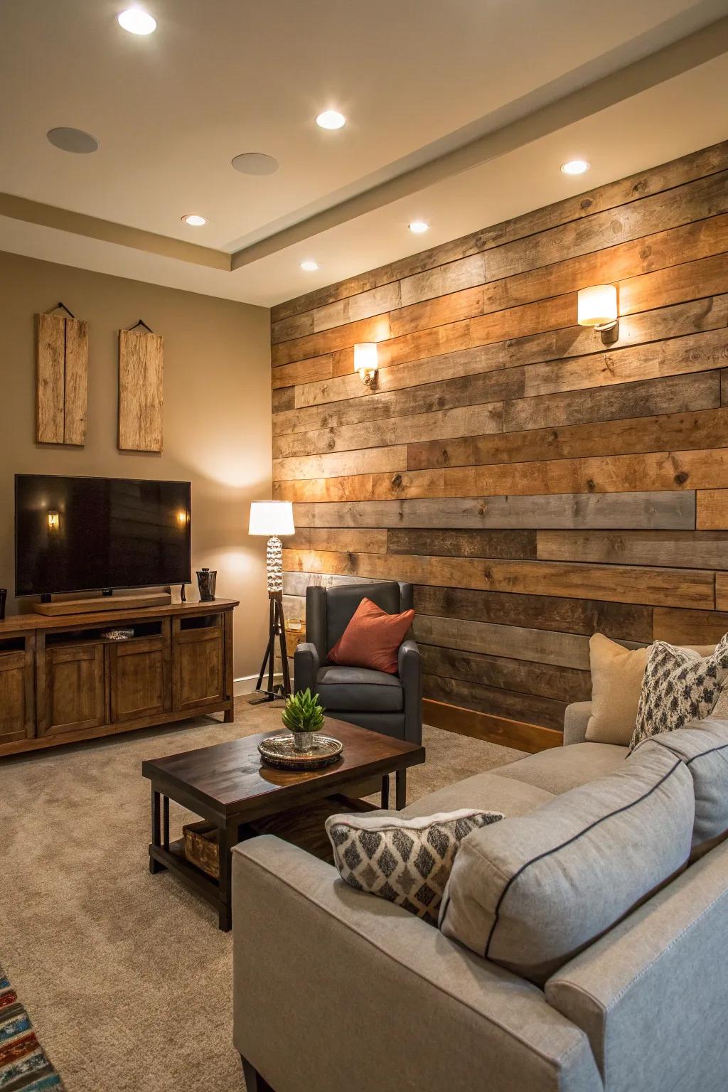 A striking statement wall that draws attention.