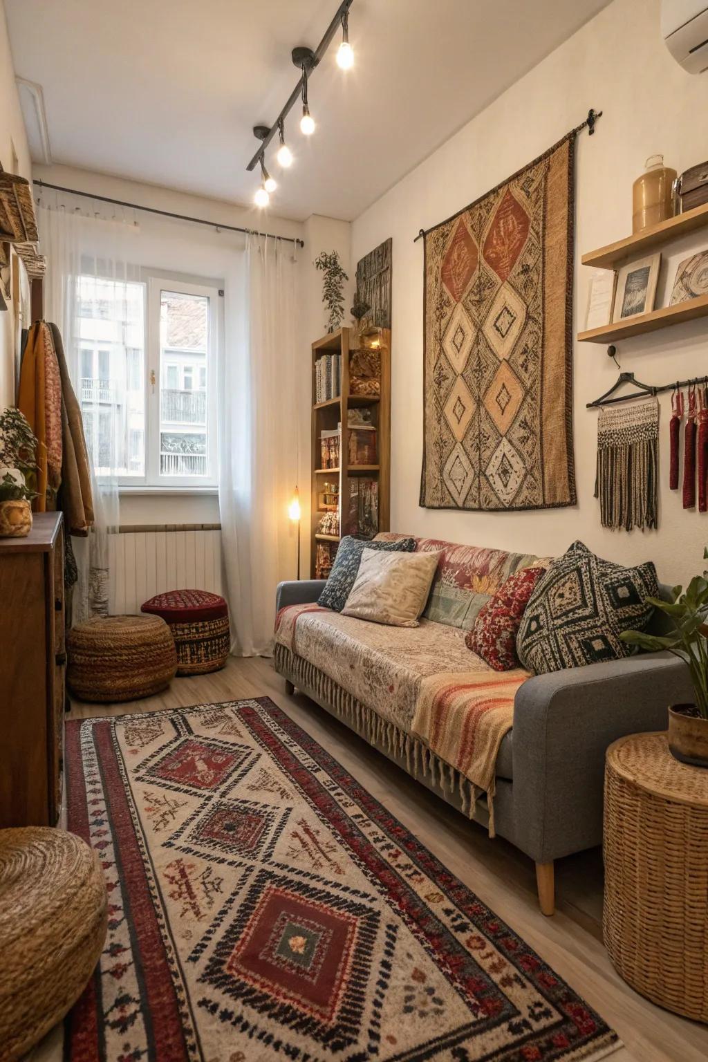 Textures can bring character and richness to your space.