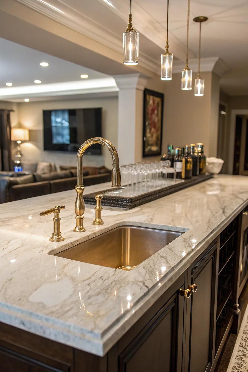 Elevate with luxurious finishes.