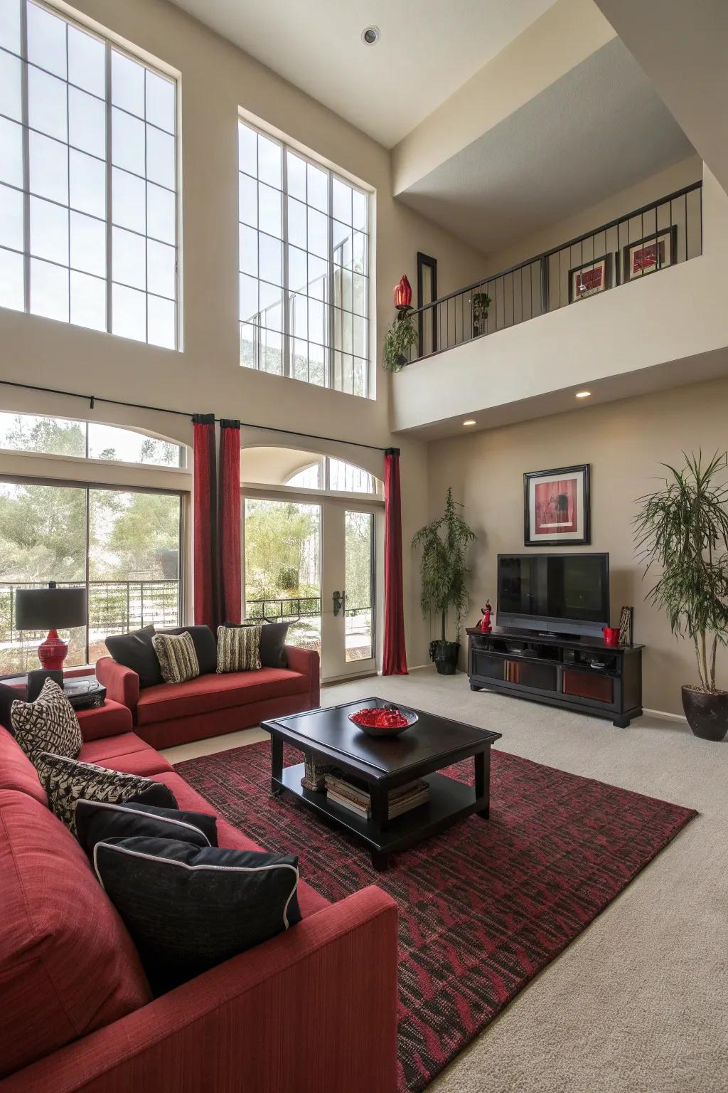 Open layouts cultivate a contemporary, spacious essence.