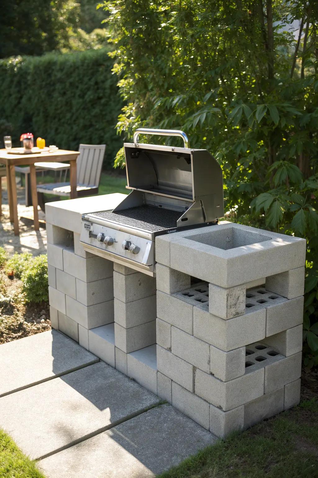 Grill on the go: Discover the modular elegance of The Traveler's Grill, perfect for your ever-changing backyard adventures.