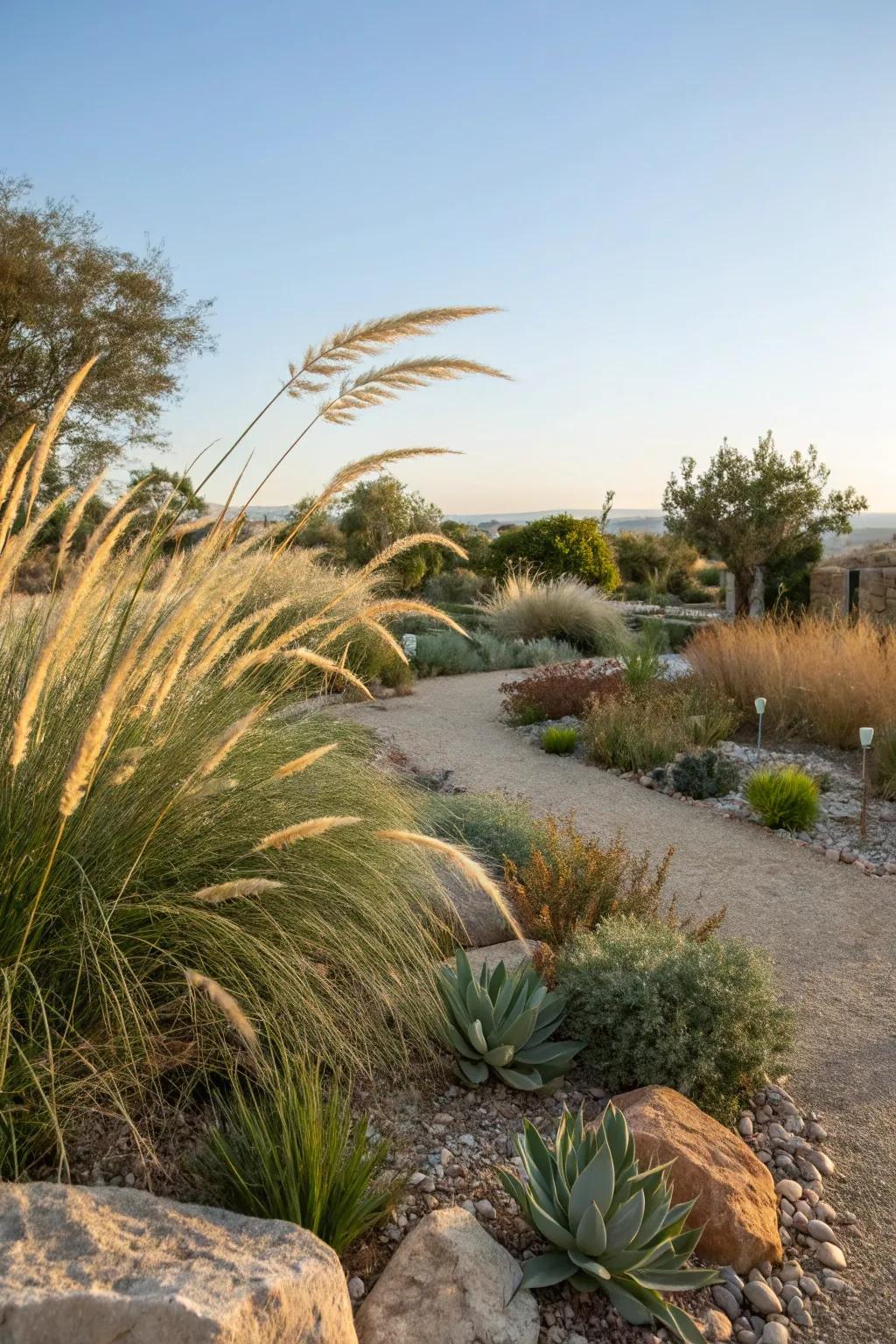 Ornamental grasses bring grace and resilience to your landscape.