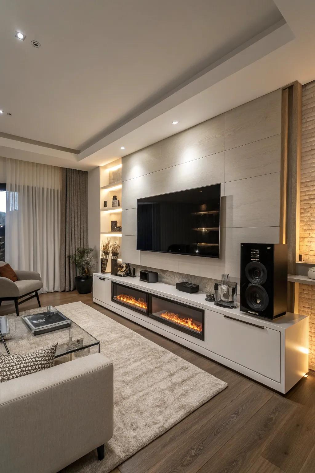 Smart residing: The convenience of technology.