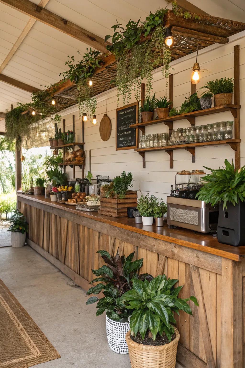 Nature's caress for an invigorating ambiance.