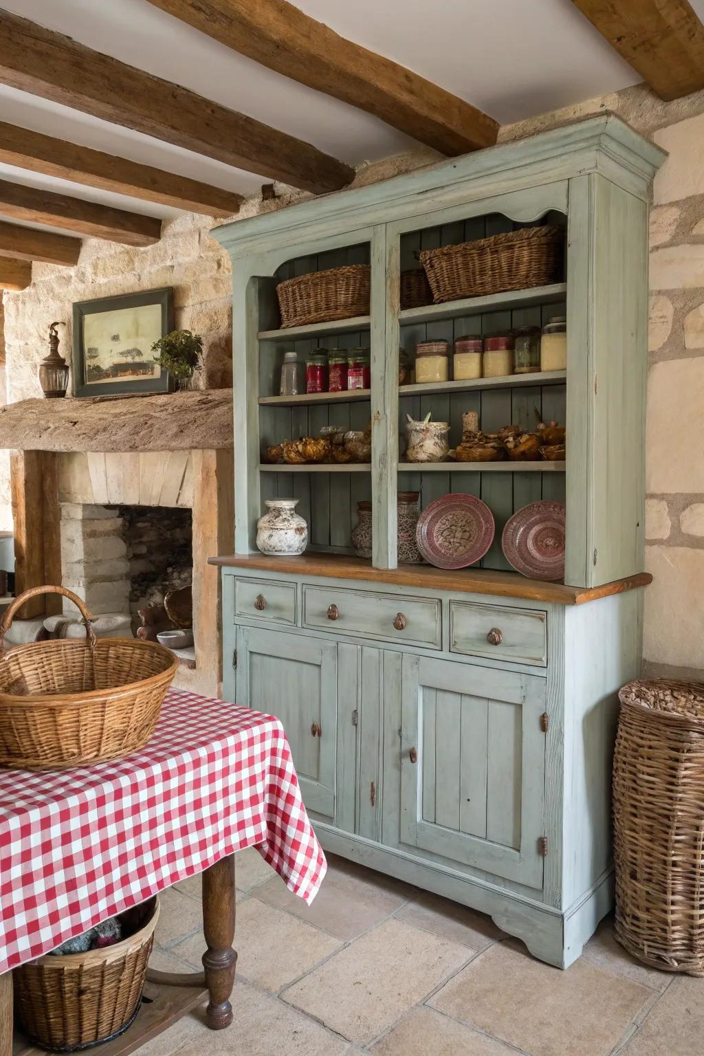 Revive period furniture using chalk medium for added charm.