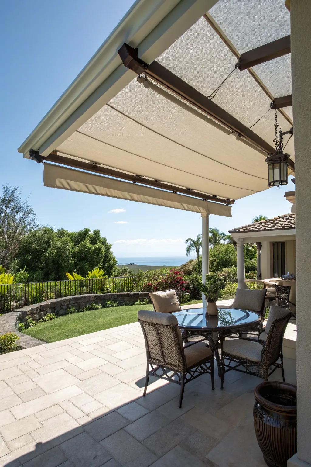 Beat the Florida sun with stylish sun protection solutions.