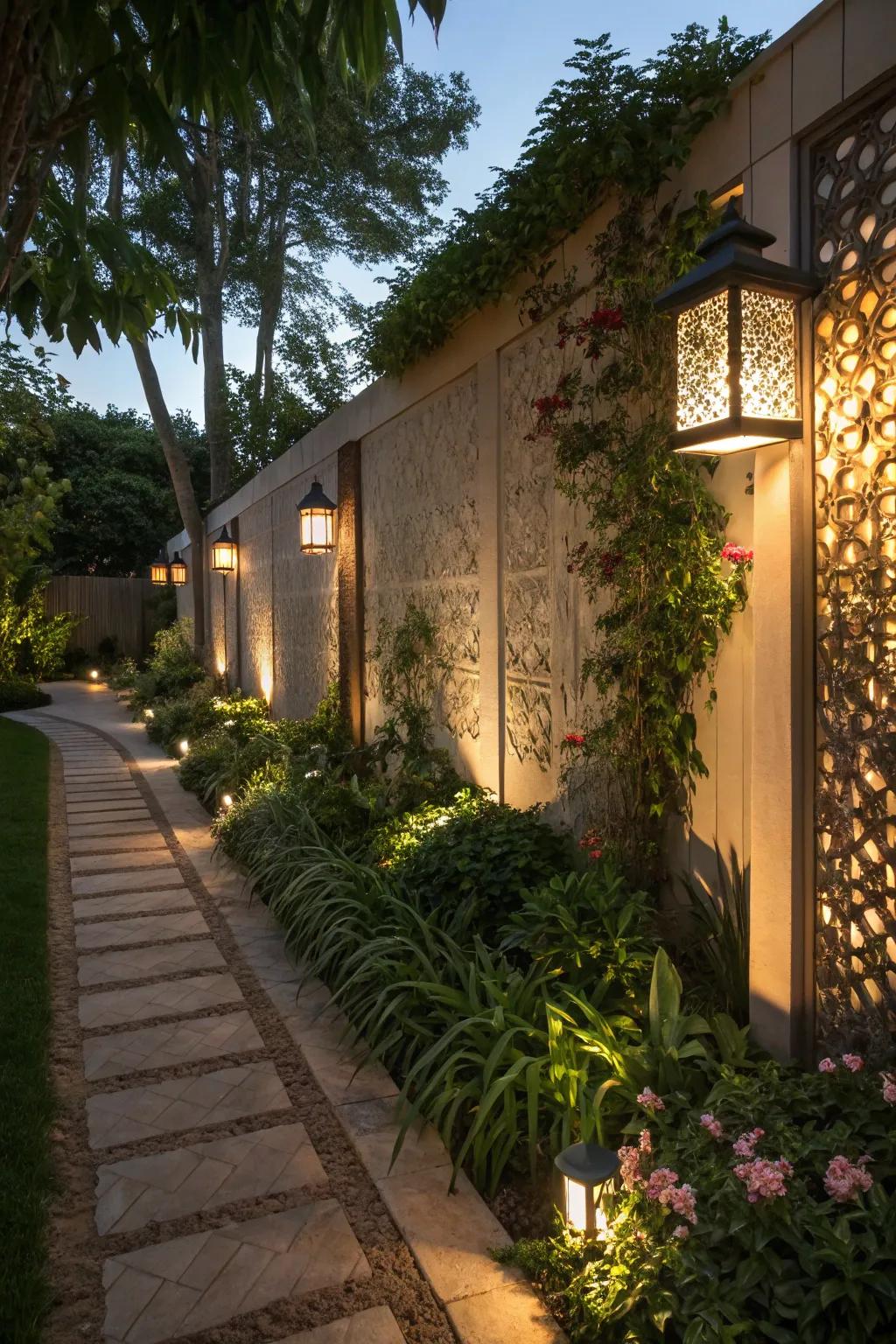 Cultivate an artistic ambiance with shade projection lights.