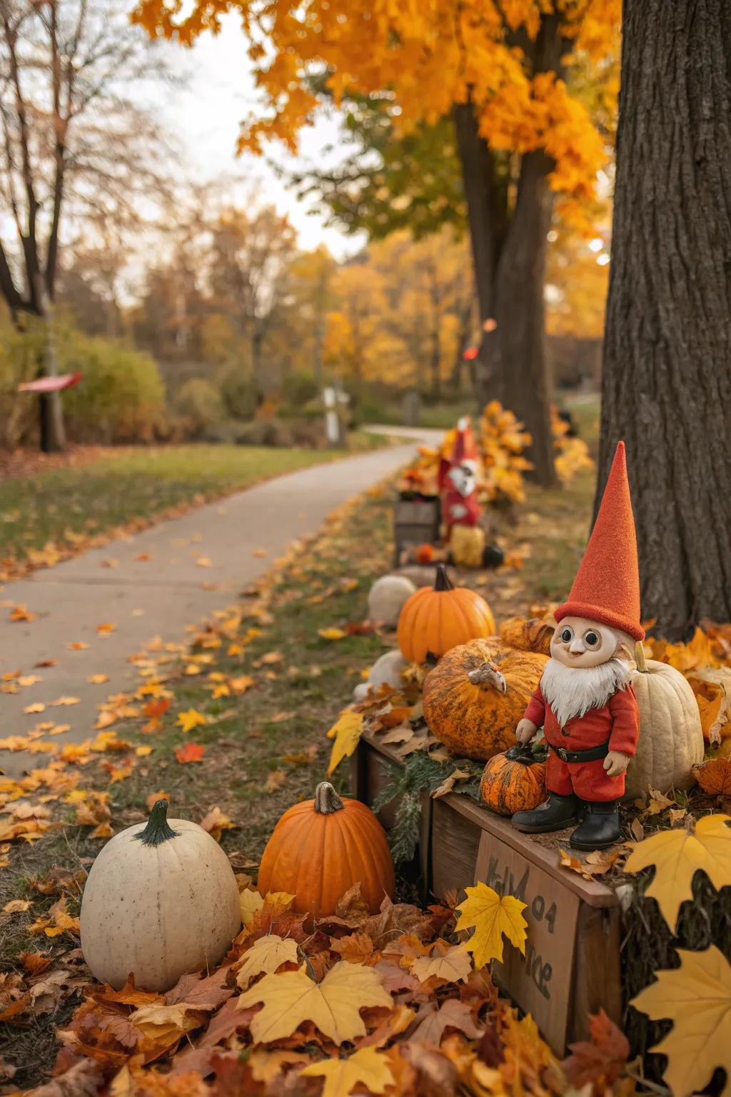 Recurring transformations breathe new life into gnome gardens.