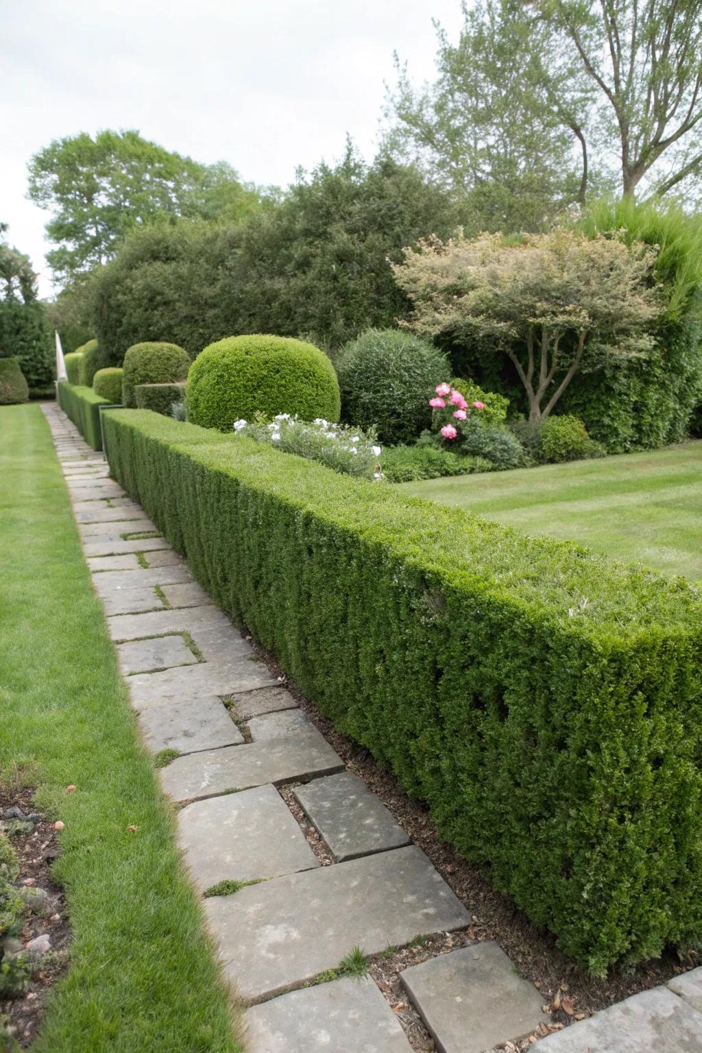 Low-maintenance hedges offer beauty with minimal effort