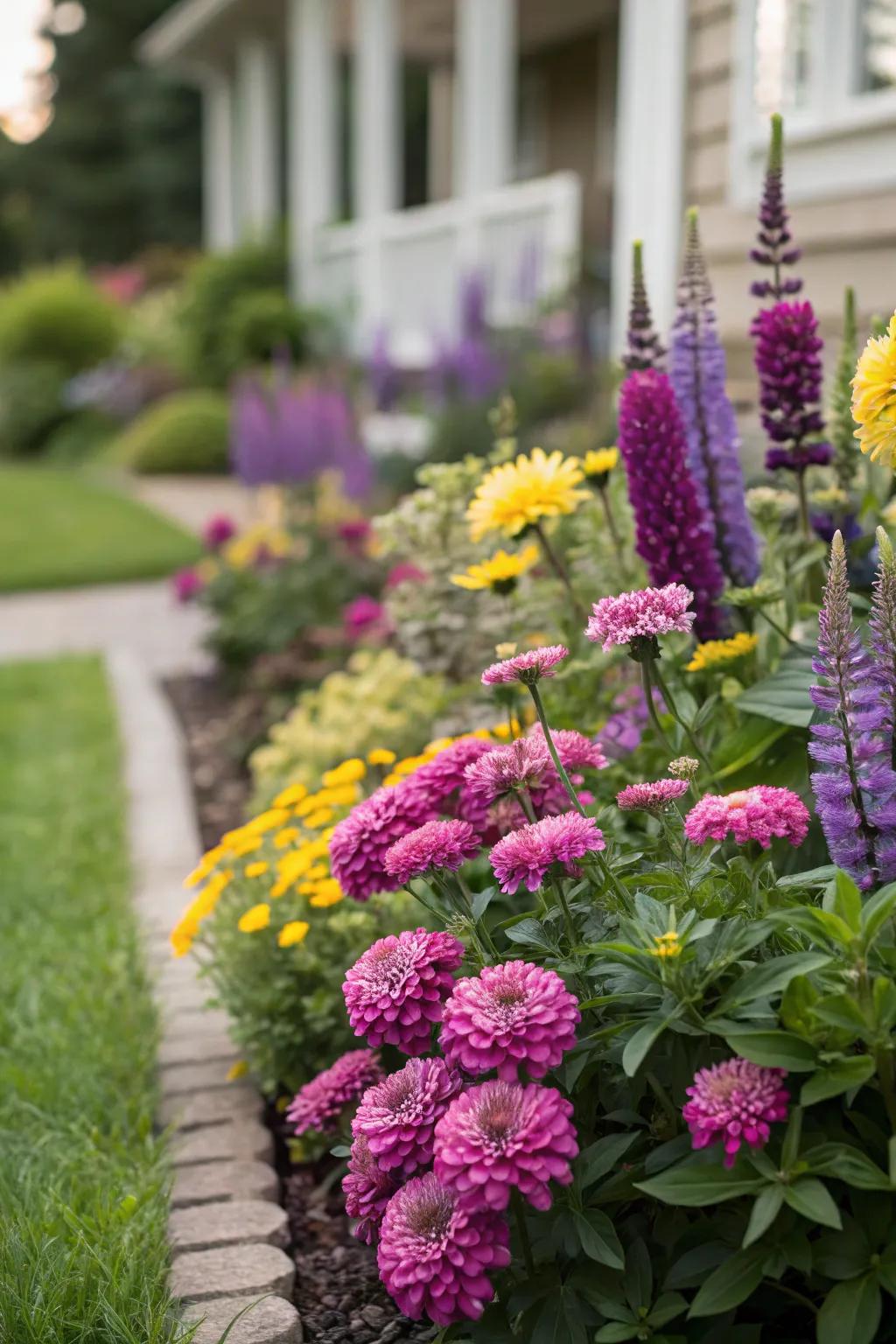 Transform your front yard with the timeless beauty and ease of perennials.