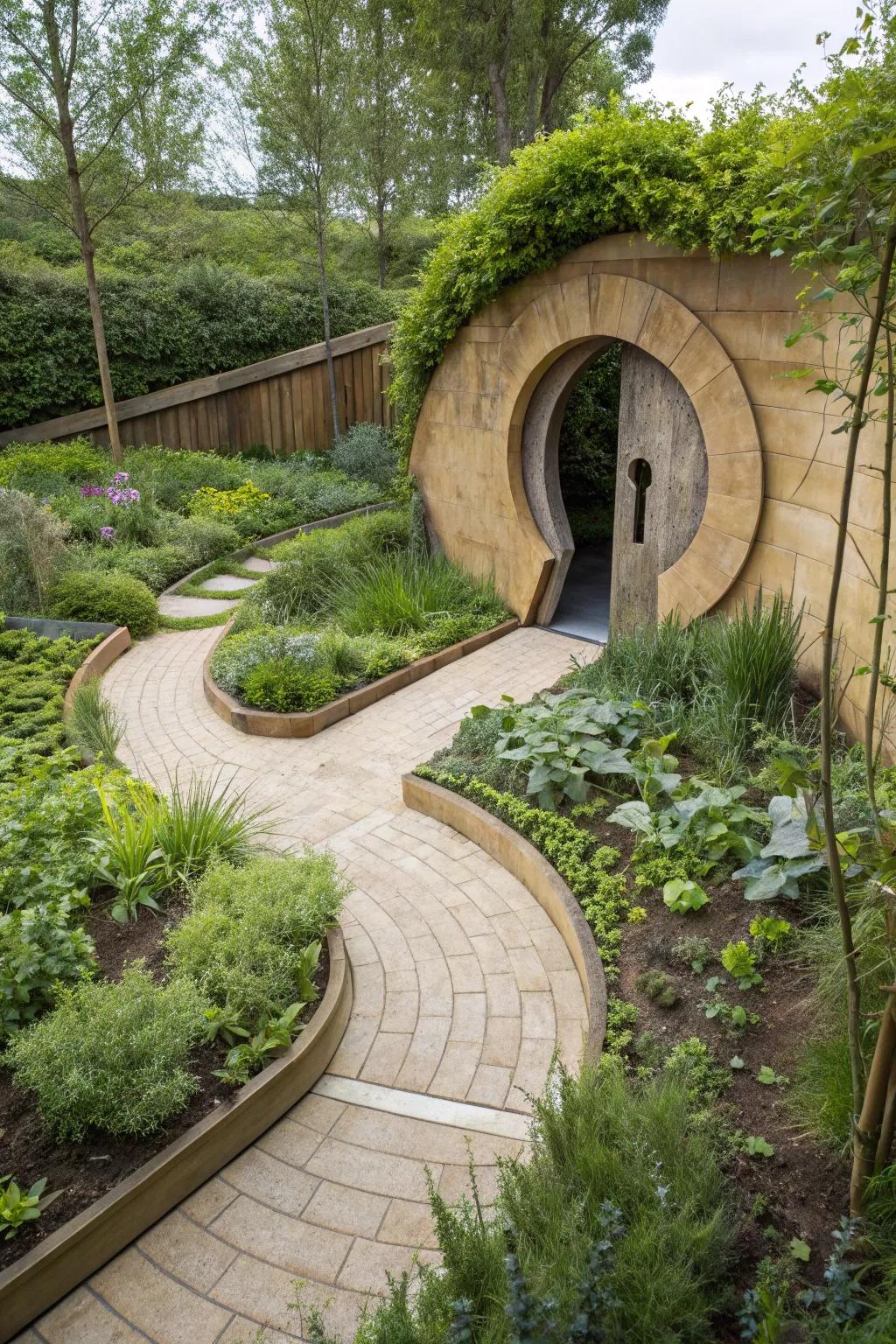 Portal gardens blend visual appeal with accessibility.