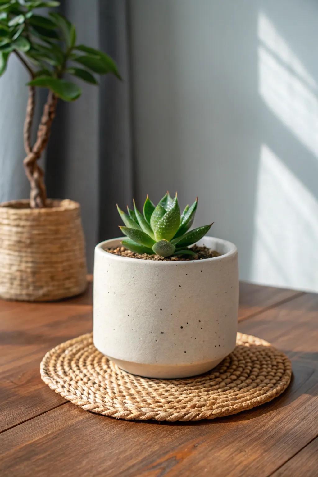 Elevate your space with versatile ceramic planters that seamlessly blend indoor and outdoor beauty.