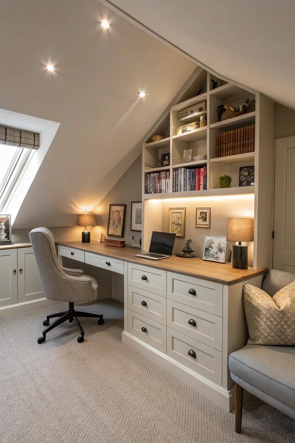 Using furniture that serves many purposes to maximize space