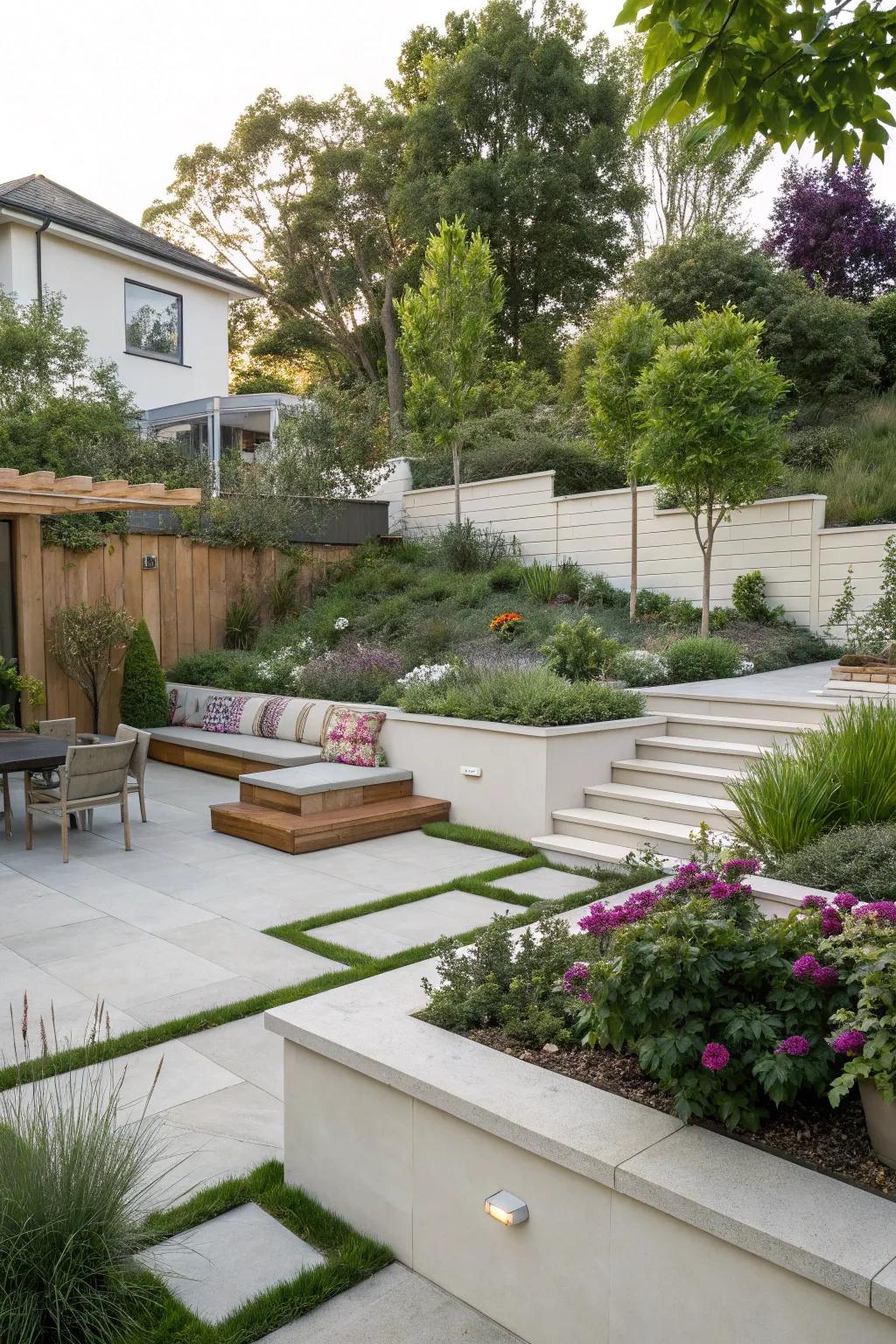 A great harmony of minimalism and abundance.