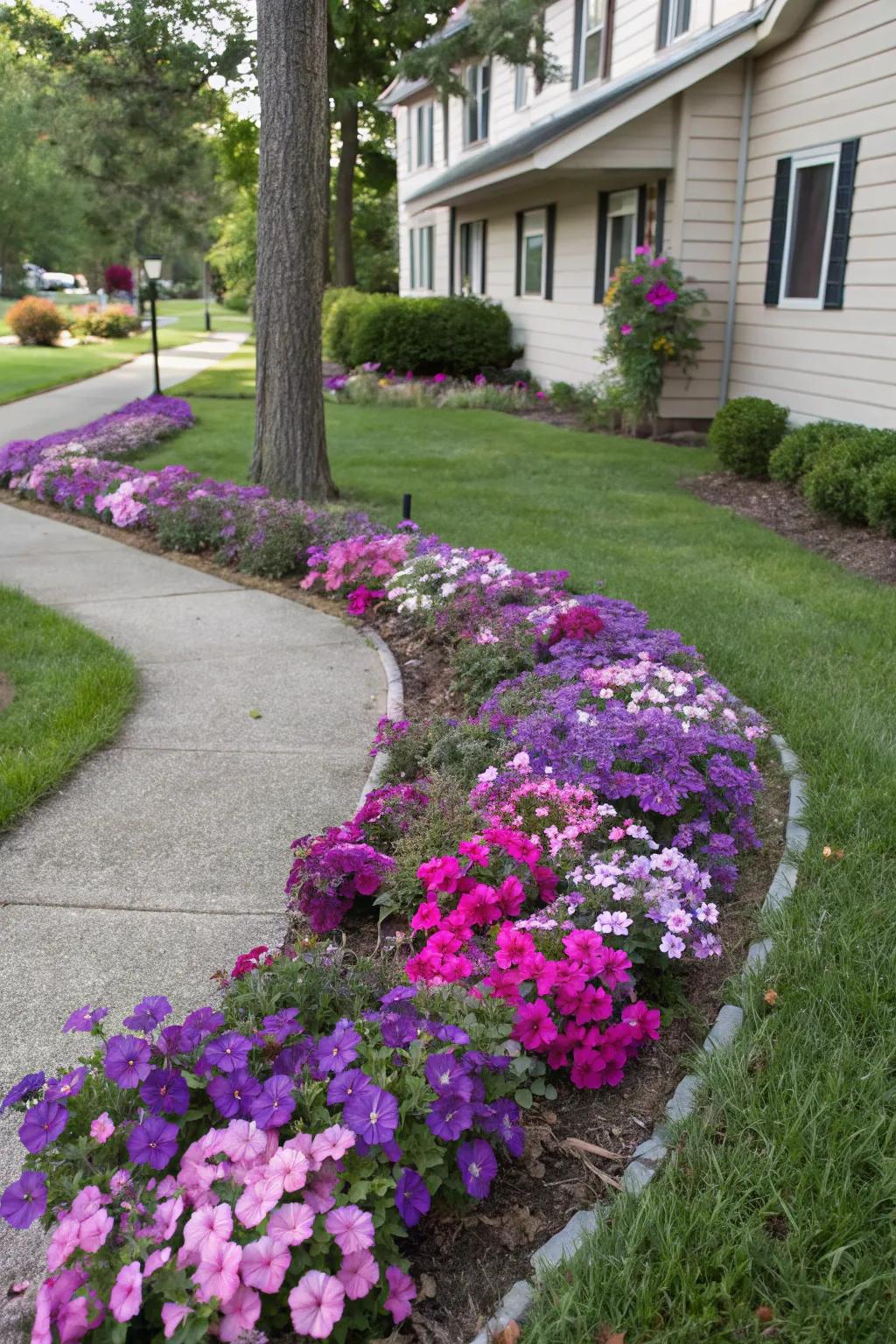 Establish harmony with a united shade arrangement.